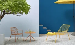 Pedrali Nolita 5453 table, 70 cm, terracotta