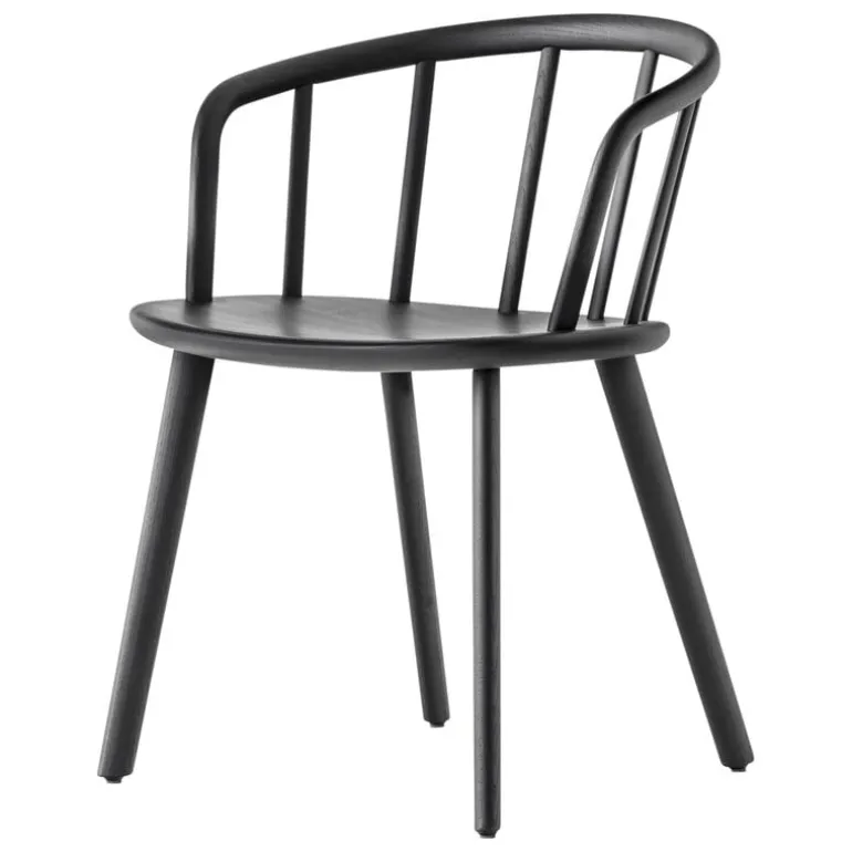 Pedrali Nym 2835 chair, black ash