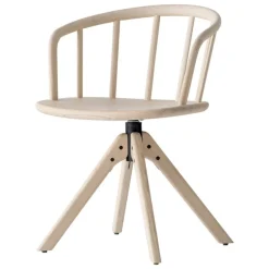 Pedrali Nym 2845 swivel chair, ash