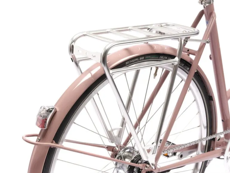 Pelago Bicycles Cargo Rear Rack, polished aluminium