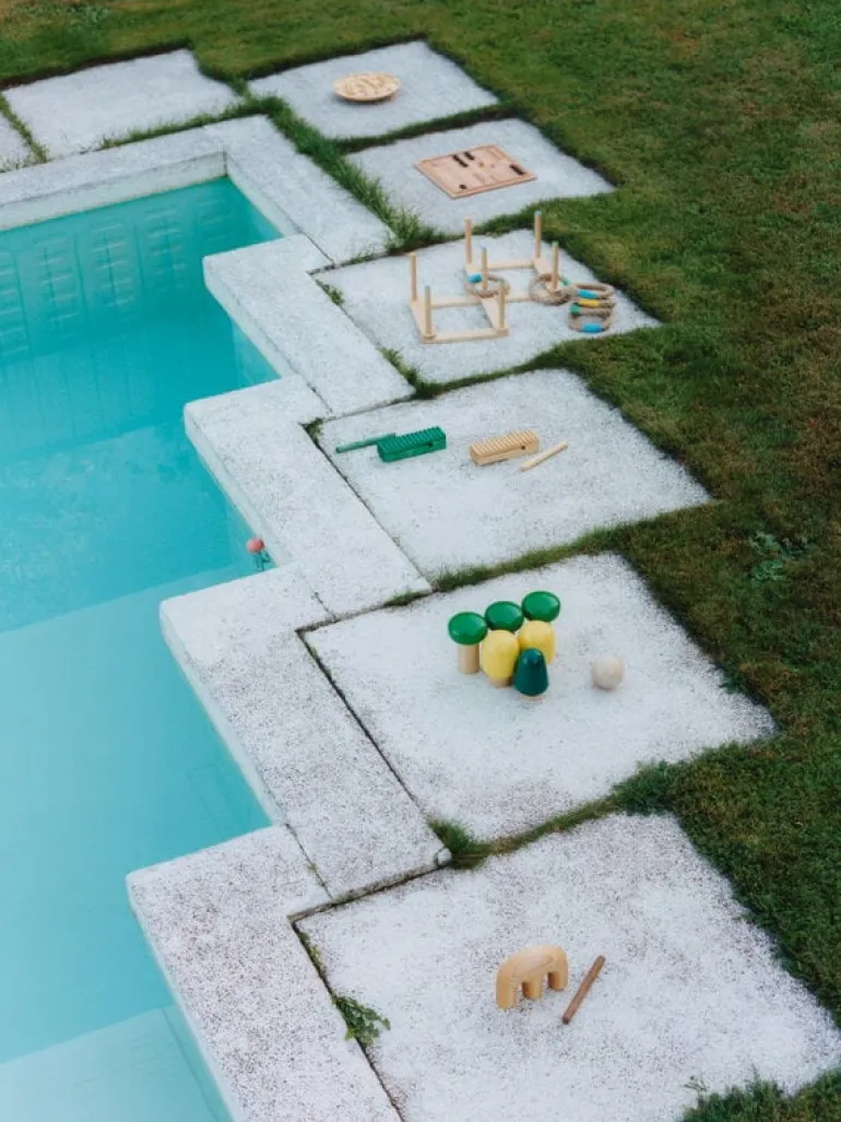 PELATA pieces Krroc percussion instrument, green