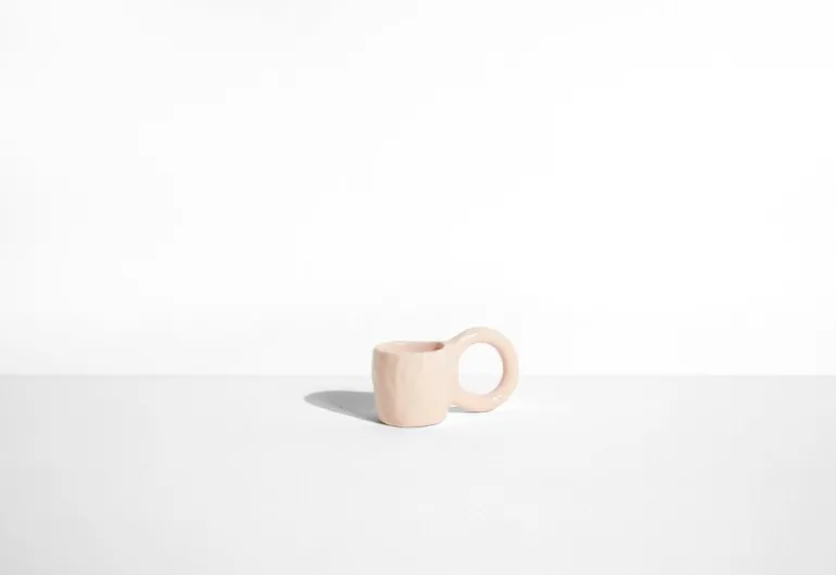 Petite Friture Donut espresso cup, 2 pcs, bubble gum