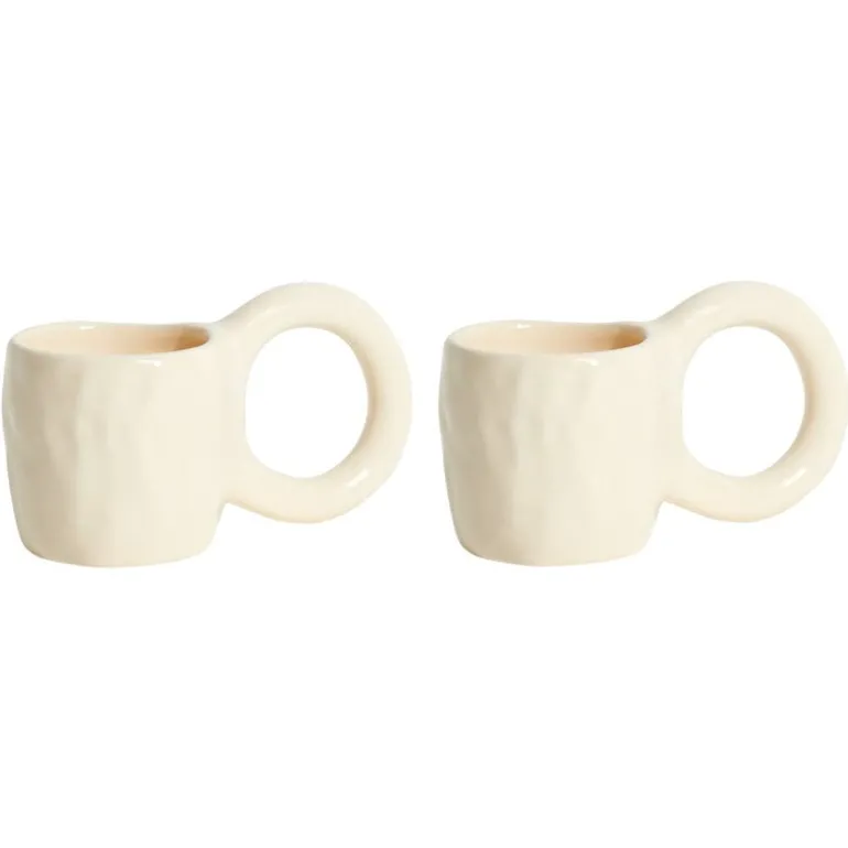 Petite Friture Donut espresso cup, 2 pcs, vanilla