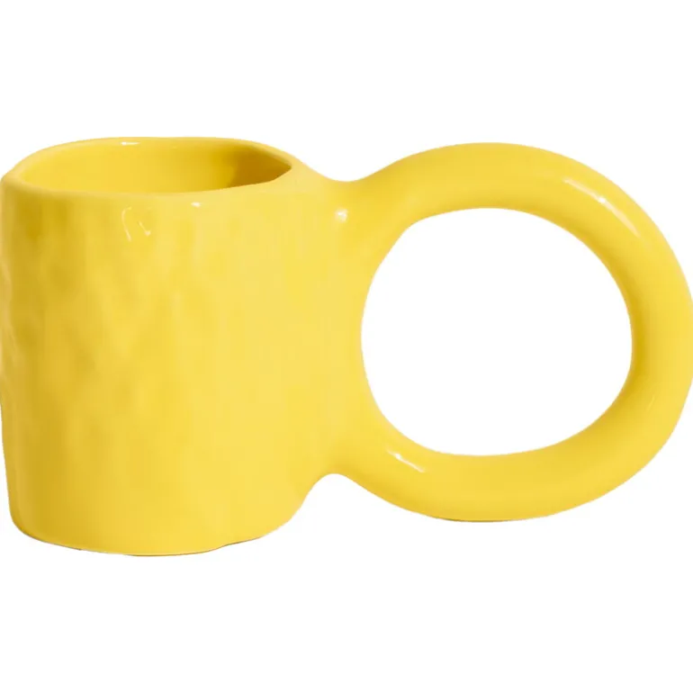 Petite Friture Donut mug, M, lemon