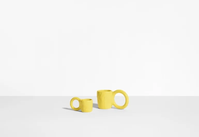 Petite Friture Donut mug, M, lemon