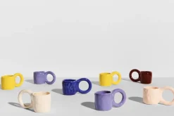 Petite Friture Donut mug, M, bubble gum