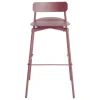 Petite Friture Fromme bar stool, 75 cm, brown red