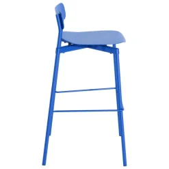 Petite Friture Fromme bar stool, 75 cm, blue