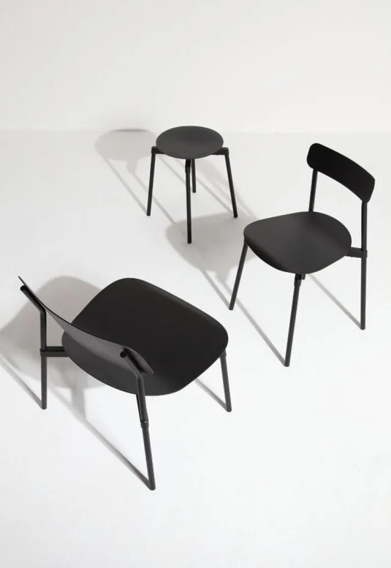 Petite Friture Fromme chair, black