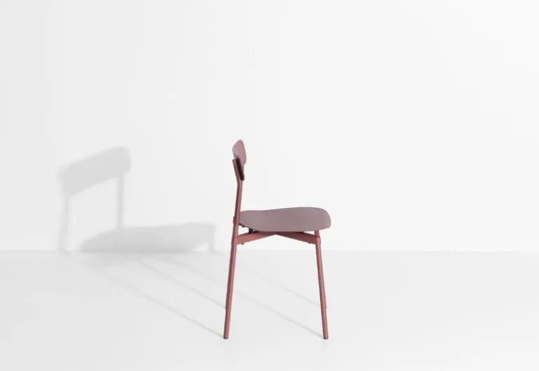 Petite Friture Fromme chair, brown red