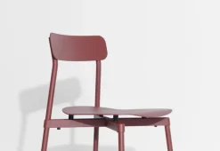 Petite Friture Fromme chair, brown red