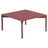 Petite Friture Fromme coffee table, brown red