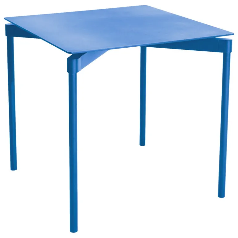 Petite Friture Fromme dining table, 70 x 70 cm, blue