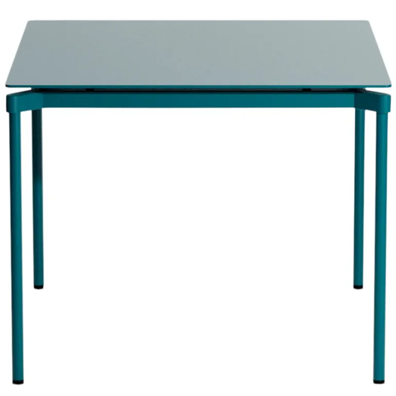 Petite Friture Fromme dining table, 70 x 70 cm, ocean blue