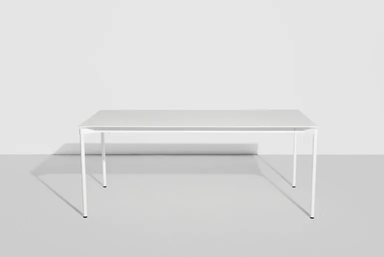 Petite Friture Fromme dining table, 90 x 180 cm, white