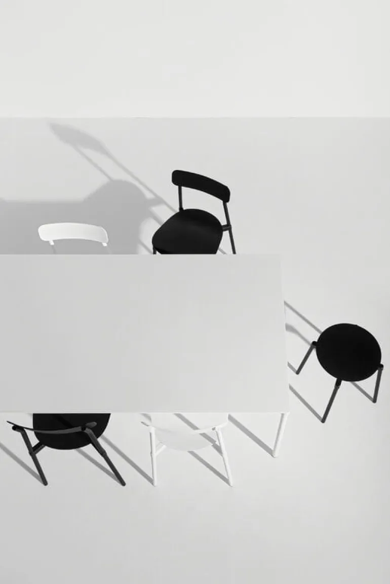 Petite Friture Fromme dining table, 90 x 180 cm, white