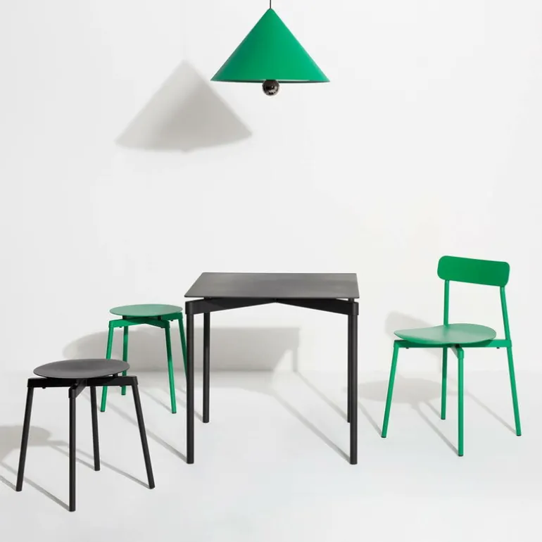 Petite Friture Fromme dining table, 70 x 70 cm, black