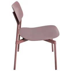 Petite Friture Fromme lounge chair, brown red