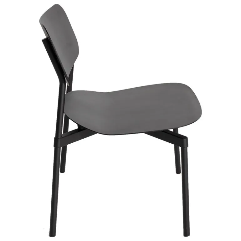 Petite Friture Fromme lounge chair, black
