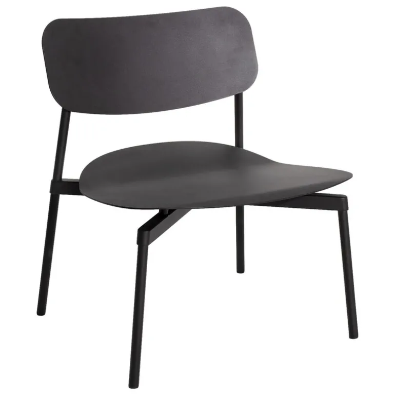 Petite Friture Fromme lounge chair, black