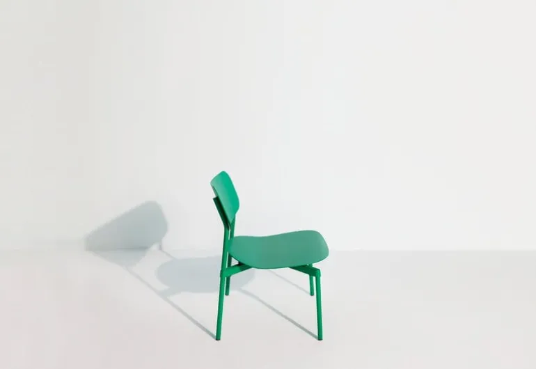 Petite Friture Fromme lounge chair, mint green