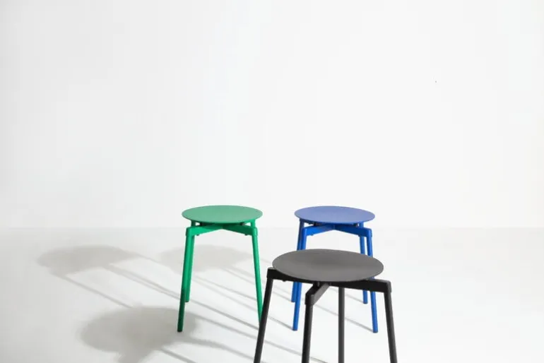 Petite Friture Fromme stool, mint green