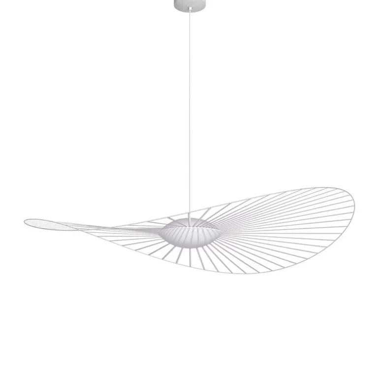 Petite Friture Vertigo Nova pendant, 140 cm, white
