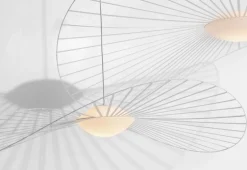 Petite Friture Vertigo Nova pendant, 140 cm, white