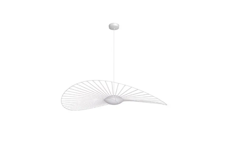 Petite Friture Vertigo Nova pendant, 140 cm, white