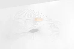 Petite Friture Vertigo Nova pendant, 140 cm, white