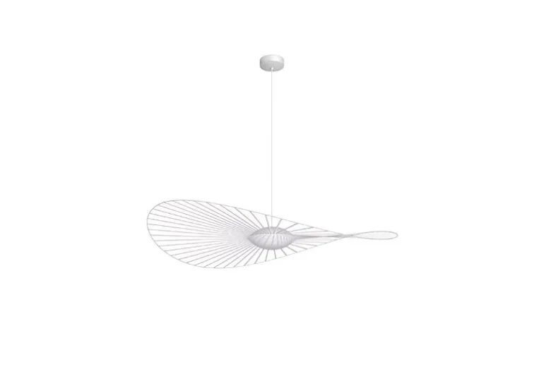 Petite Friture Vertigo Nova pendant, 140 cm, white