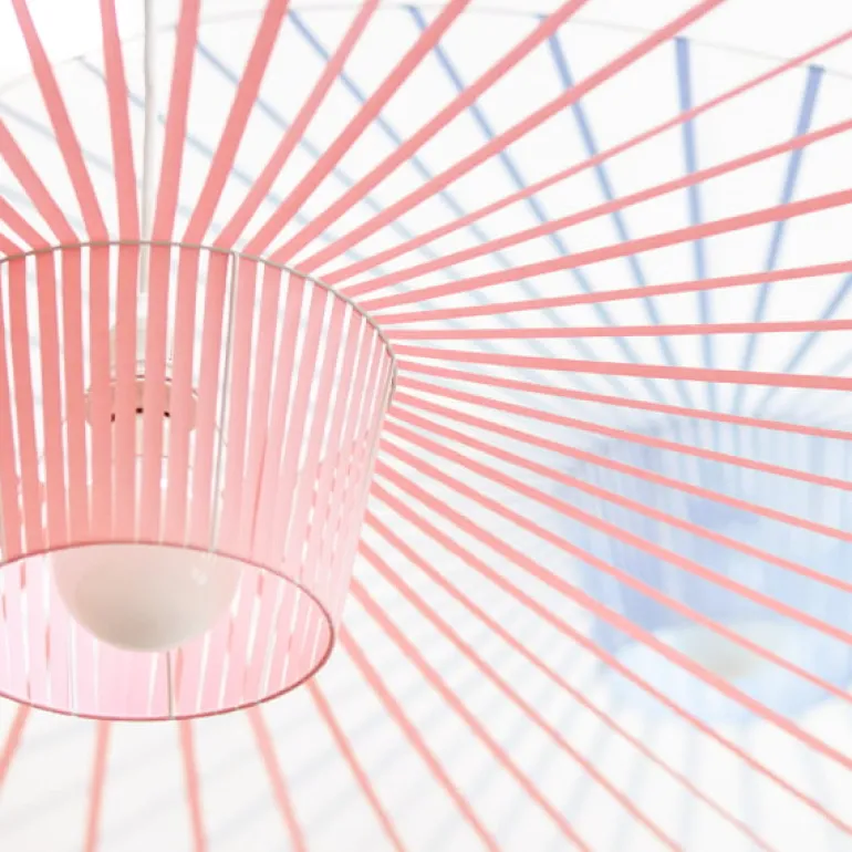 Petite Friture Vertigo pendant 200 cm, white