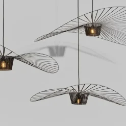 Petite Friture Vertigo pendant, 110 cm, black