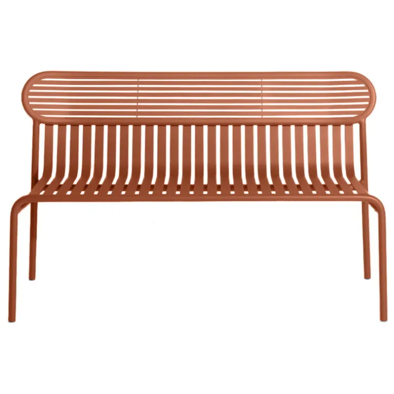 Petite Friture Week-end bench, terracotta
