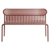 Petite Friture Week-end bench, brown red