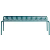 Petite Friture Week-end bench without back, ocean blue