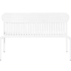 Petite Friture Week-end bench, white