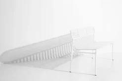 Petite Friture Week-end bench, white