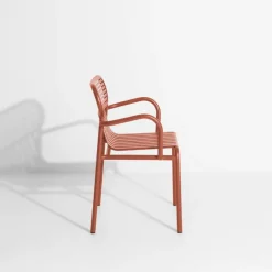 Petite Friture Week-end bridge chair, terracotta