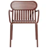 Petite Friture Week-end bridge chair, brown red