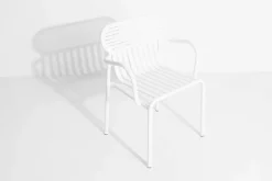 Petite Friture Week-end bridge chair, white