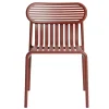 Petite Friture Week-end chair, brown red