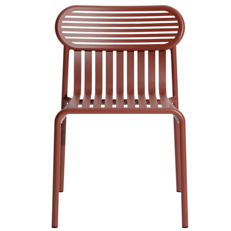 Petite Friture Week-end chair, brown red