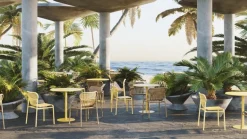 Petite Friture Week-end chair, yellow