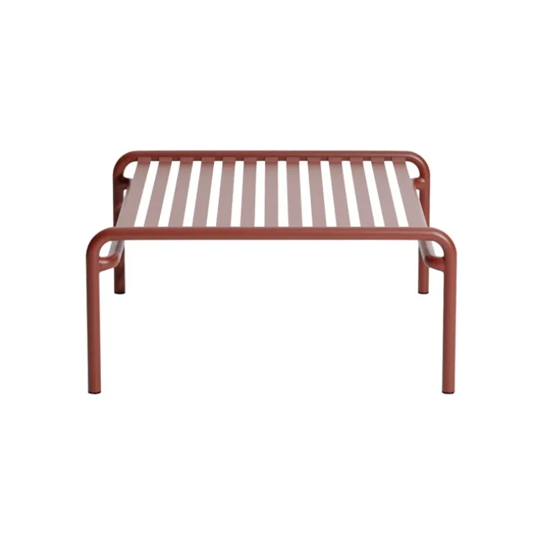 Petite Friture Week-end coffee table, brown red