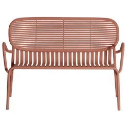 Petite Friture Week-end double sofa, terracotta