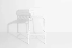Petite Friture Week-end high stool, white