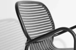 Petite Friture Week-end lounge chair, black