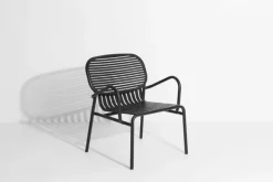 Petite Friture Week-end lounge chair, black