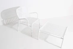 Petite Friture Week-end lounge chair, white